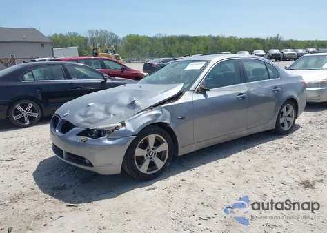 2007 BMW 525Xi from USA, damaged, VIN WBANF335X7CW70397
